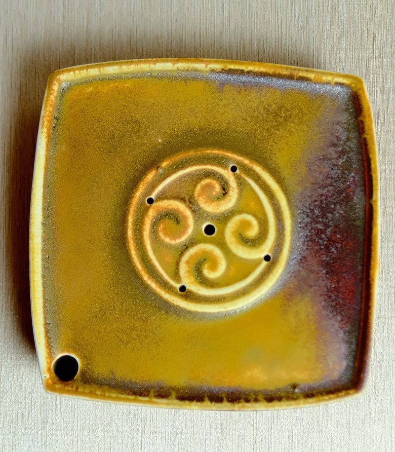 柴烧壶盛-落灰铁红壶盛 - 陶艺 - 陶 