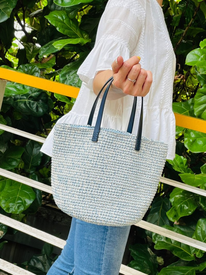 编织新手材料包 新手短针包*附教学影片* / 编织材料包 / 编织包 - 编织/刺绣/羊毛毡/裁缝 - 棉．麻 多色