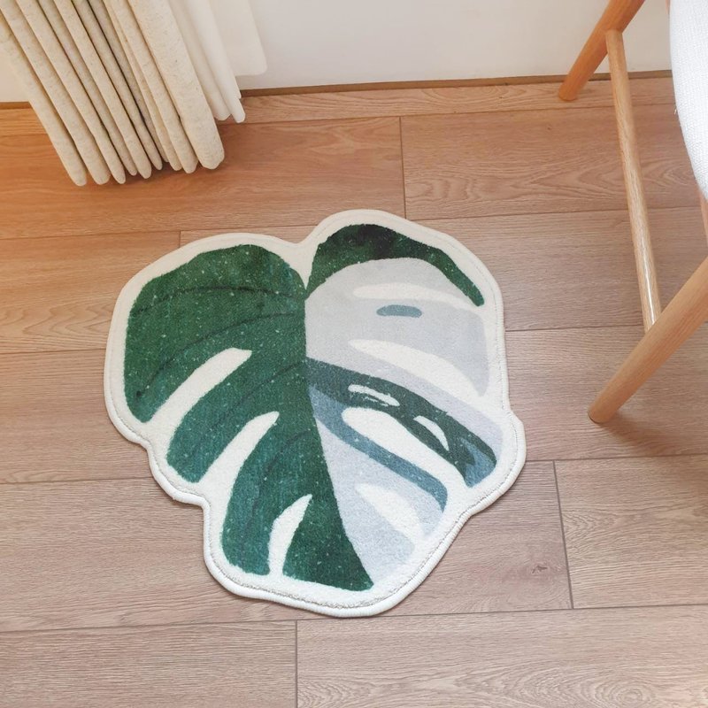 植物 龟背芋 地毯 地垫 - 地垫/地毯 - 其他材质 绿色