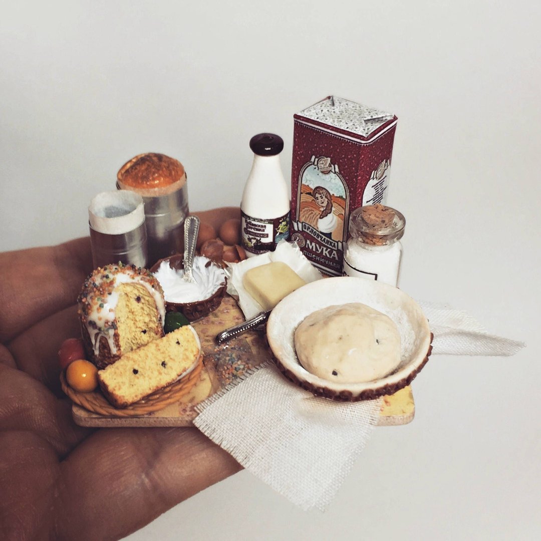 Dollhouse miniature 1:12 Easter, Easter set!! - 玩具/玩偶 - 粘土 