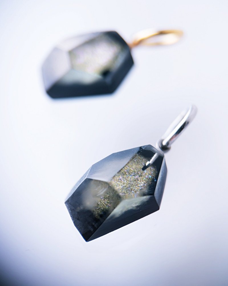 Frames 替换坠饰 / Fragment / Interchangeable / 银河铁道之夜 - 吊饰 - 树脂 卡其色