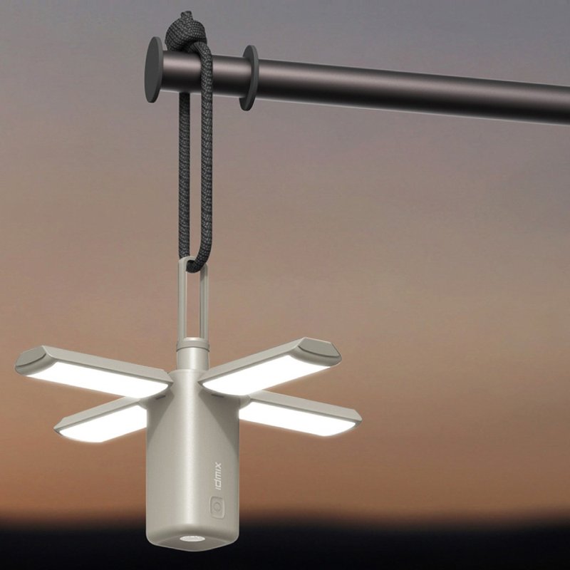 idmix 户外露营灯HL08 - 露营用品 - 其他金属 灰色