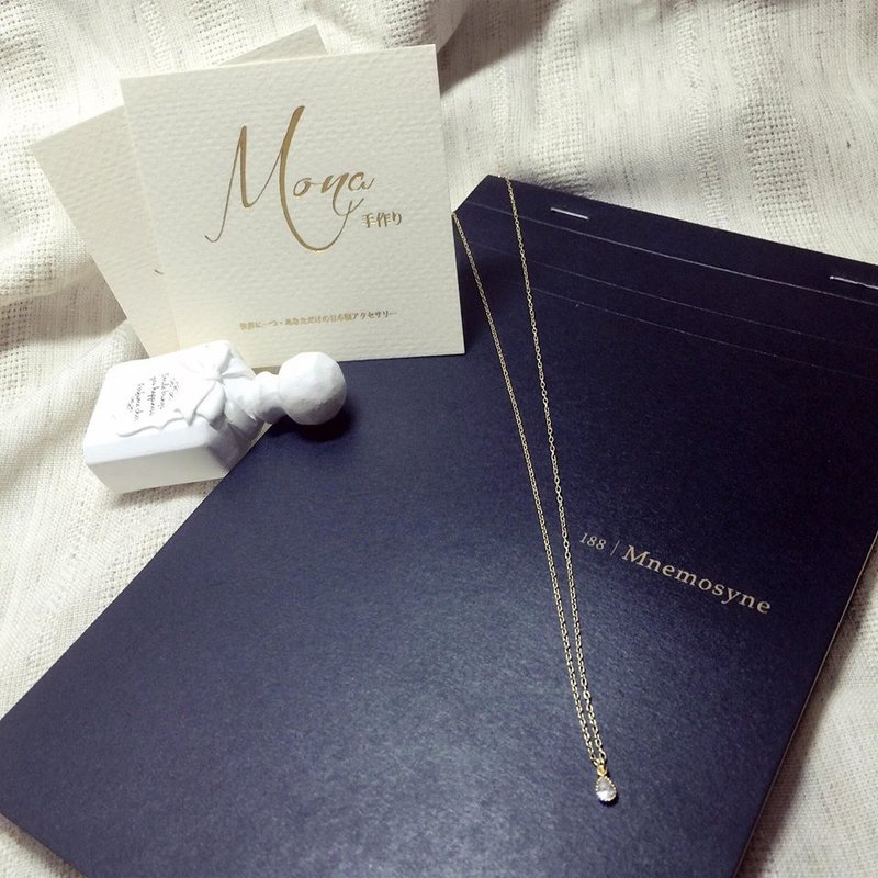 最后的眼泪 - 项链 - 其他金属 白色