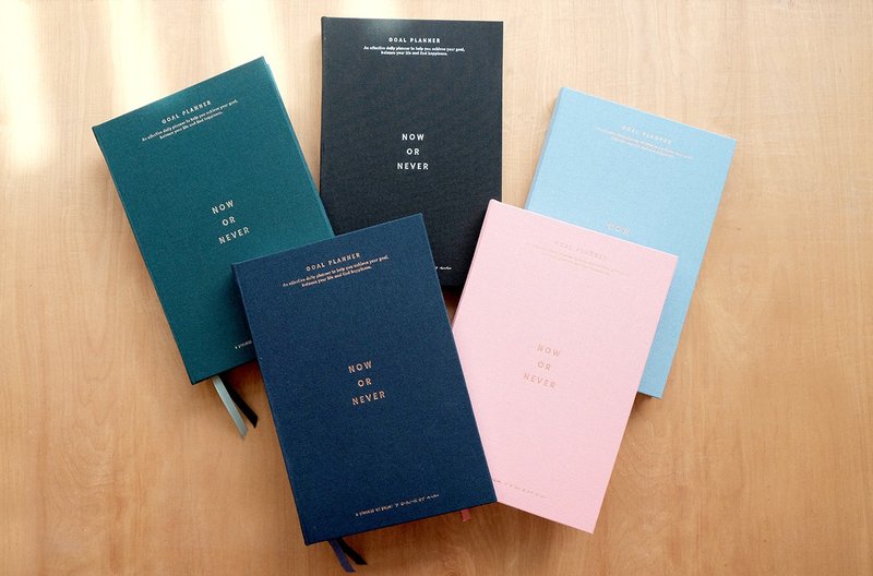 规划师以新尺寸 A5 指定目标！！（GOAL PLANNER A5） - 笔记本/手帐 - 纸 多色