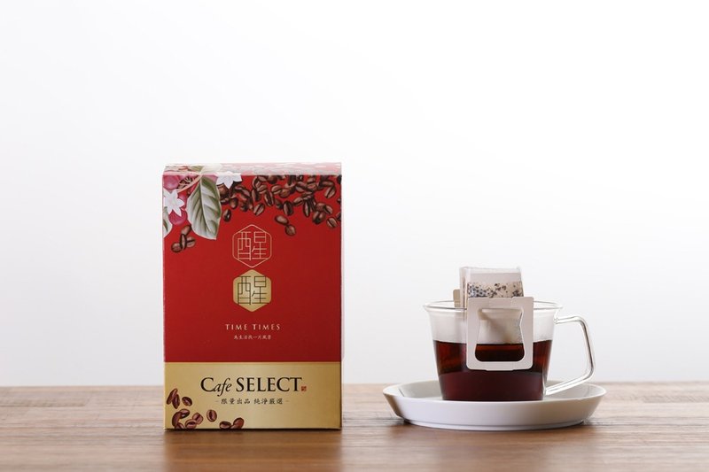 精品庄园滤挂咖啡礼盒 - 咖啡 - 纸 咖啡色