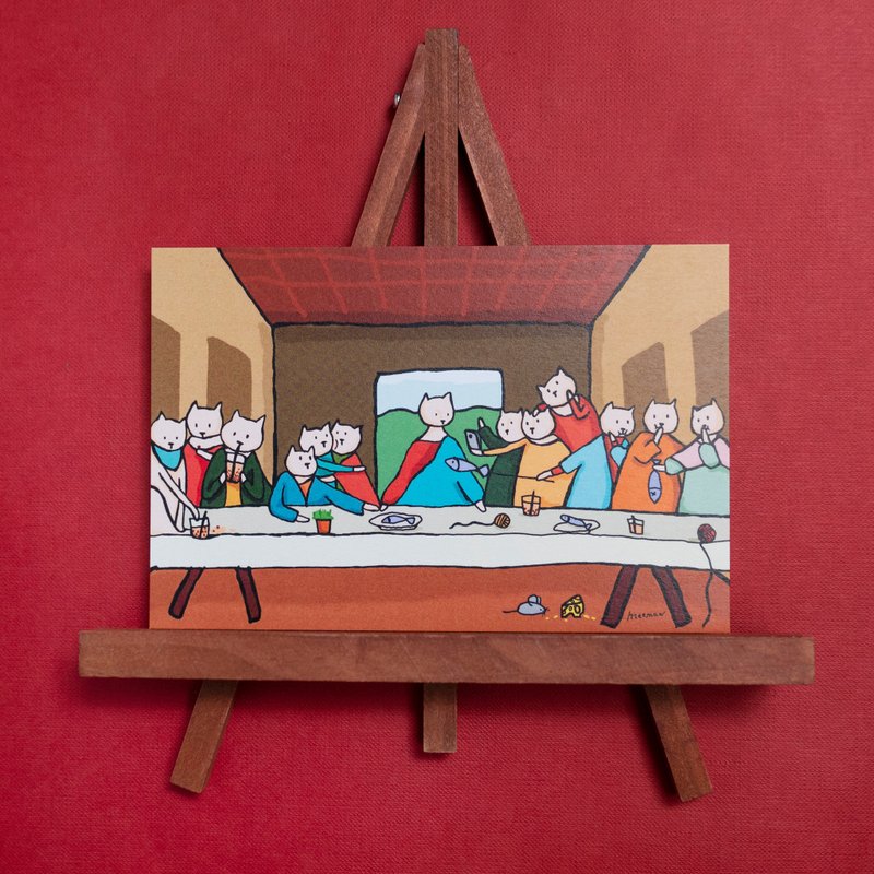 最后的谢师宴明信片 - 卡片/明信片 - 纸 多色