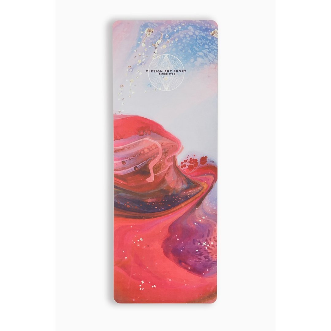 【Clesign】OSE Yoga Mat 瑜珈垫 3mm - ART15 The Red Sea - 瑜珈垫 - 橡胶 紫色