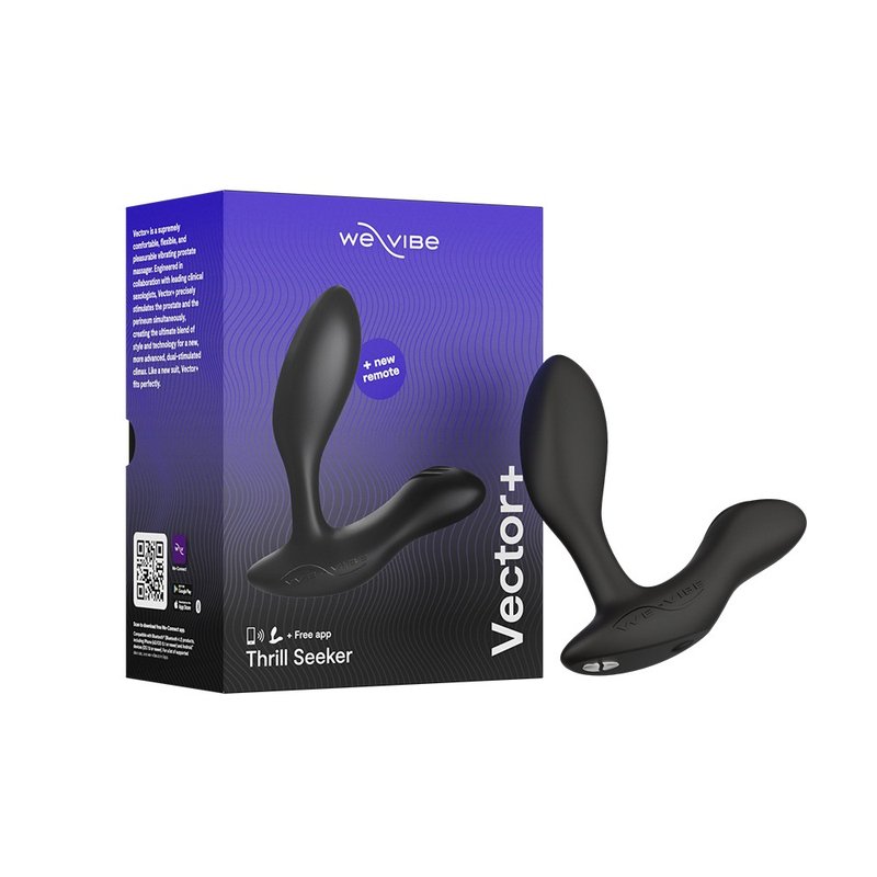 加拿大We-Vibe Vector 蓝牙后庭前列腺震动器-灰黑 - 情趣用品 - 硅胶 
