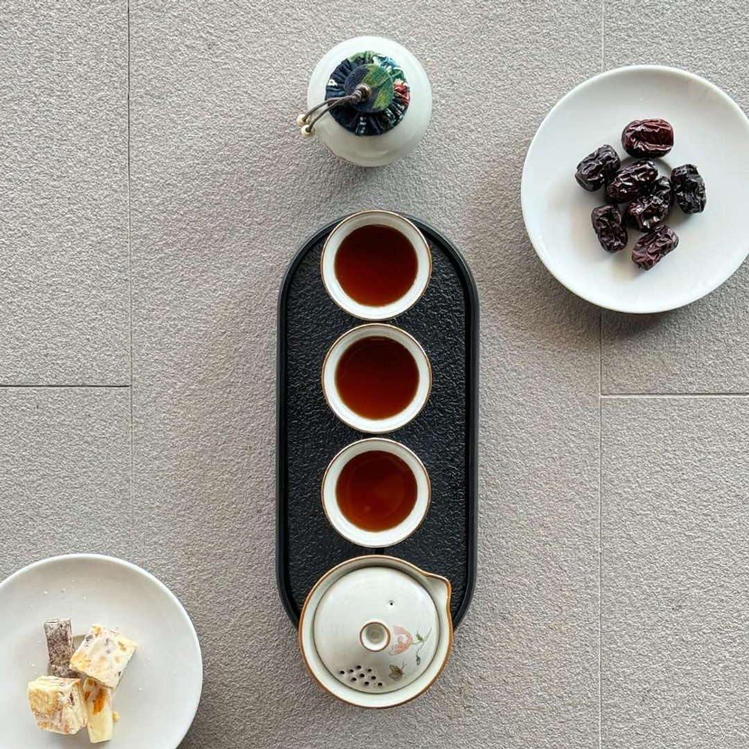 SADOMAIN 仙德曼-蝶恋花盖杯旅组6件组-附收纳提盒 - 茶具/茶杯 - 瓷 绿色
