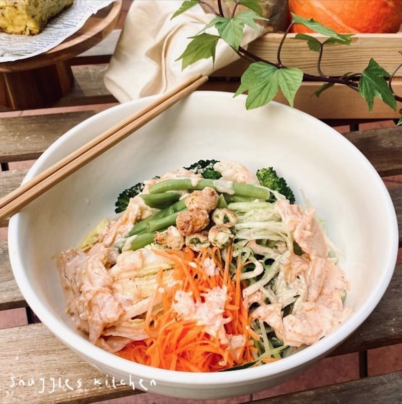 【台北】优格时蔬拌面・酪梨沙拉・Lalamove 外送餐盒 - 面/面线/米粉 - 其他材质 