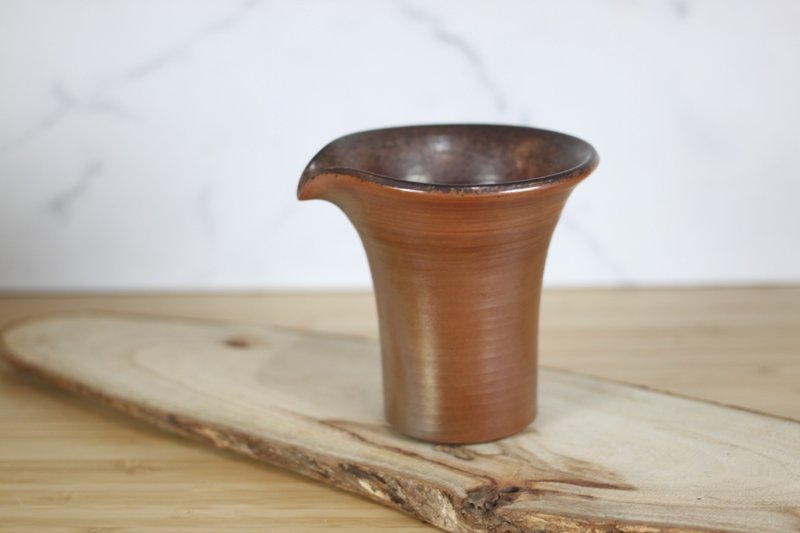 【沐春生活】160ml 金银彩 柴烧茶海 公道杯 名家叶敏祥手作 - 茶具/茶杯 - 瓷 