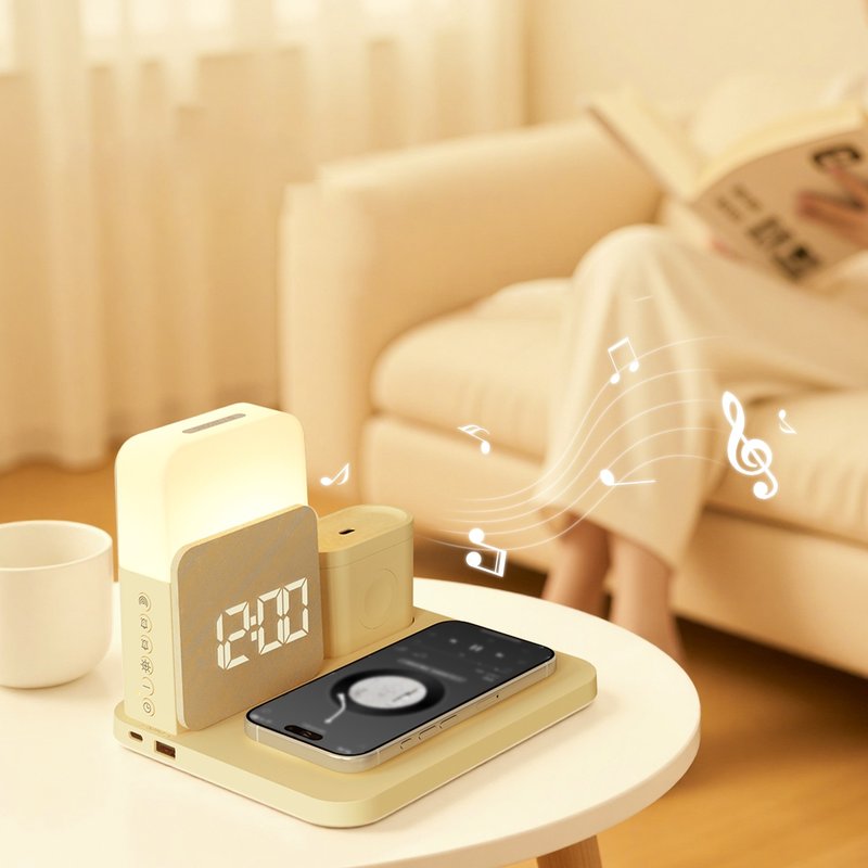 【免运】几光无线充电三合一蓝牙音箱音响无线充电底座 - 数码小物 - 其他材质 