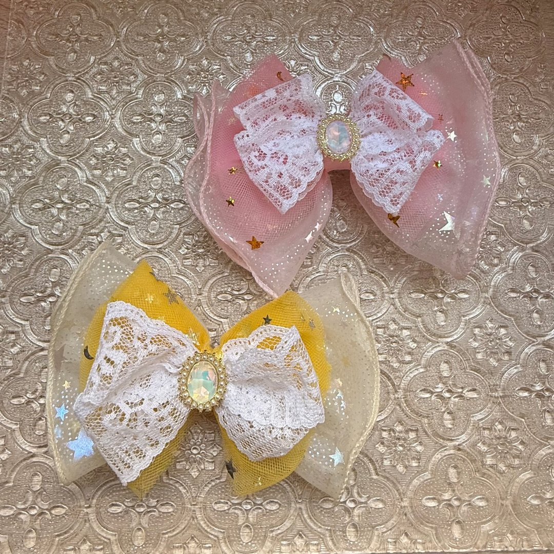 纱做轻浪漫发饰 - 发饰 - 其他材质 