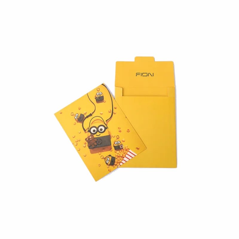 【满额赠品】Minions 礼物卡片 (此为满额赠品 请勿下单购买) - 卡片/明信片 - 纸 黄色