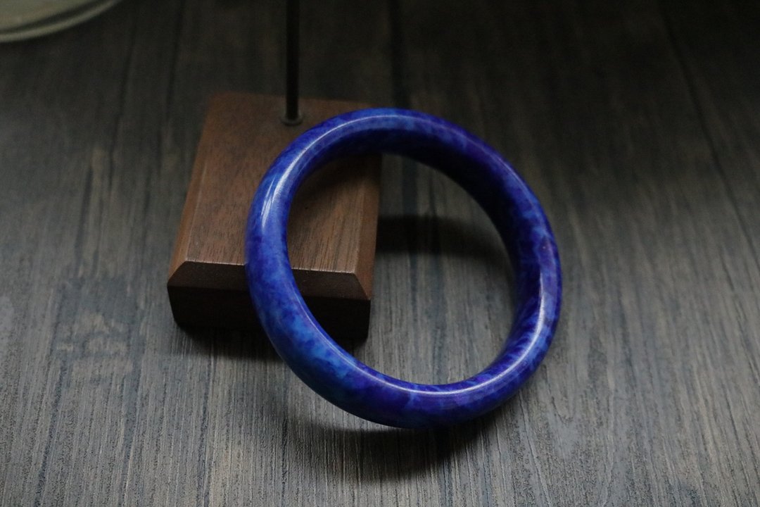 青金石手镯天然石手环雅致礼盒装 - 手链/手环 - 水晶 蓝色