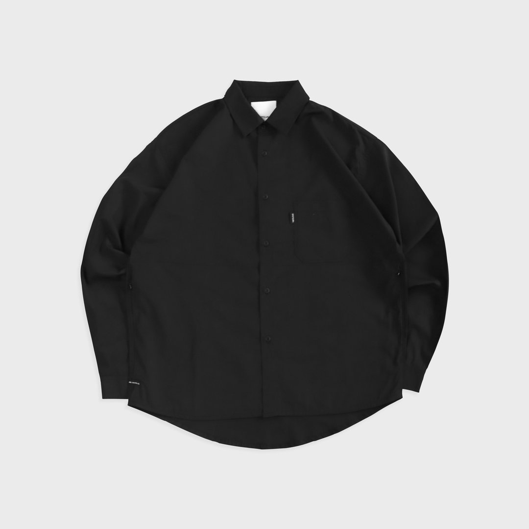 DYCTEAM - Pocket shirt (black) - 男装衬衫 - 棉 黑色