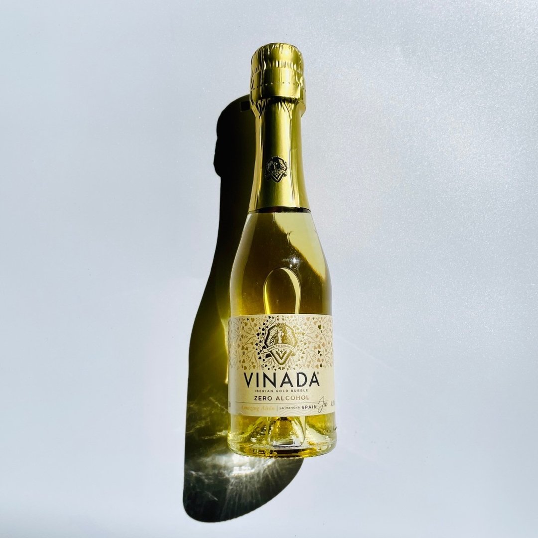 VINADA 薇娜妲 阿依伦 无酒精气泡酒 白葡萄纯酿气泡 VEGAN 200ML - 其他 - 玻璃 金色