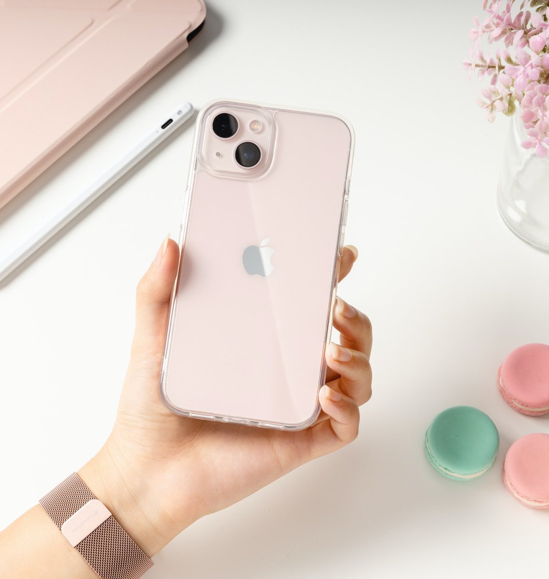 iPhone 13 ALOS lite军规防摔透明手机壳 享一年保固 - 手机壳/手机套 - 塑料 