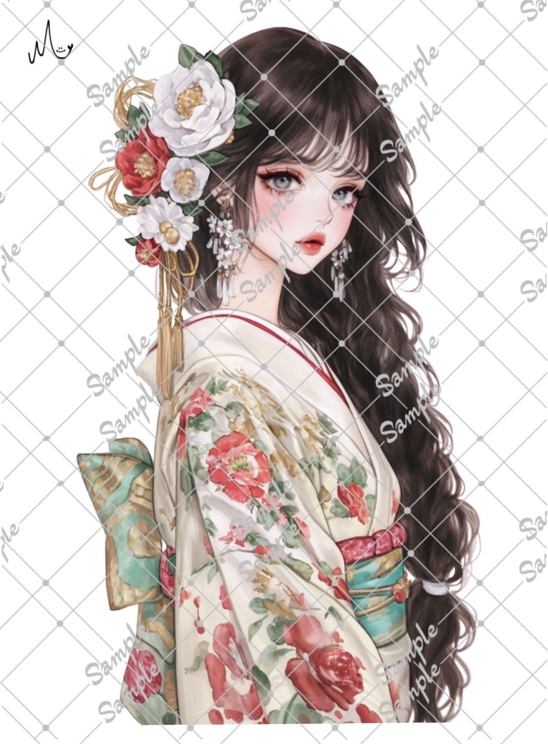 原创人物贴纸 12月新款 - 贴纸 - 纸 