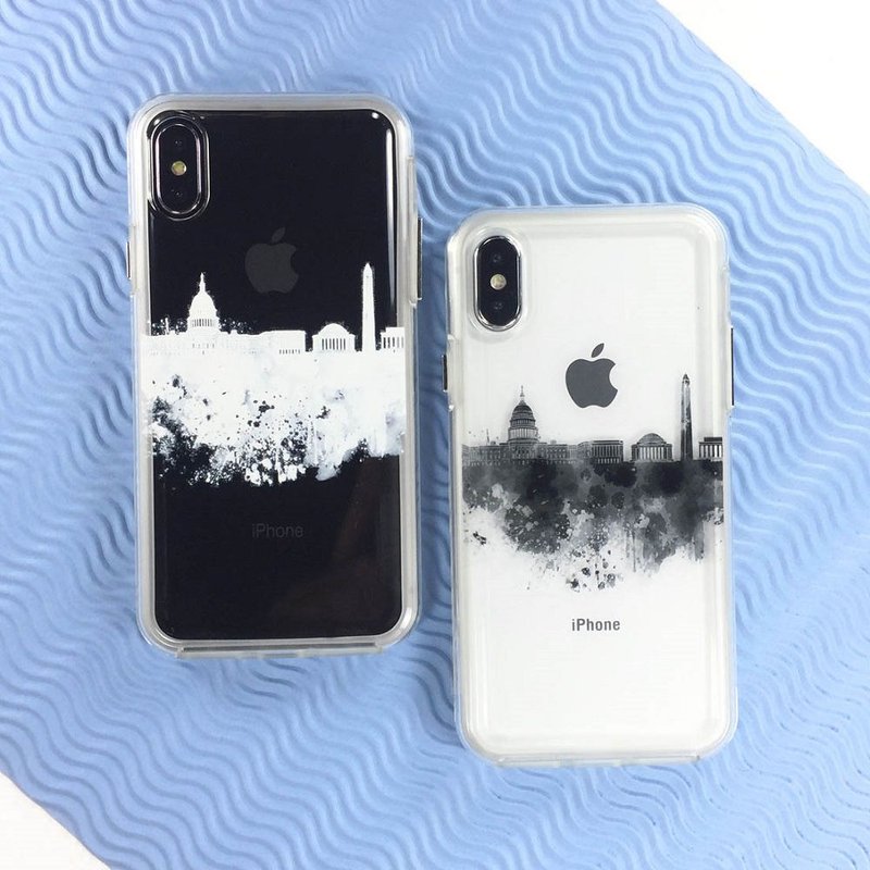 闺蜜手机壳情人情侣礼物【爱在曼哈顿】iPhone手机壳    - 手机壳/手机套 - 塑料 黑色