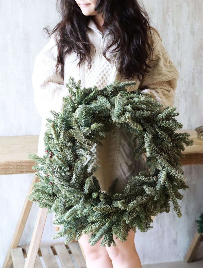 圣诞课程_诺贝松 圣诞花圈/台中教室 - 植栽 - 植物．花 