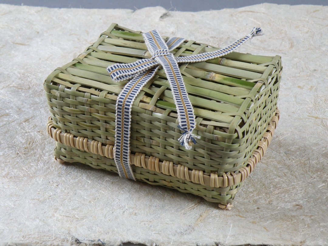 Lunch box lunch basket - 厨房用具 - 竹 绿色