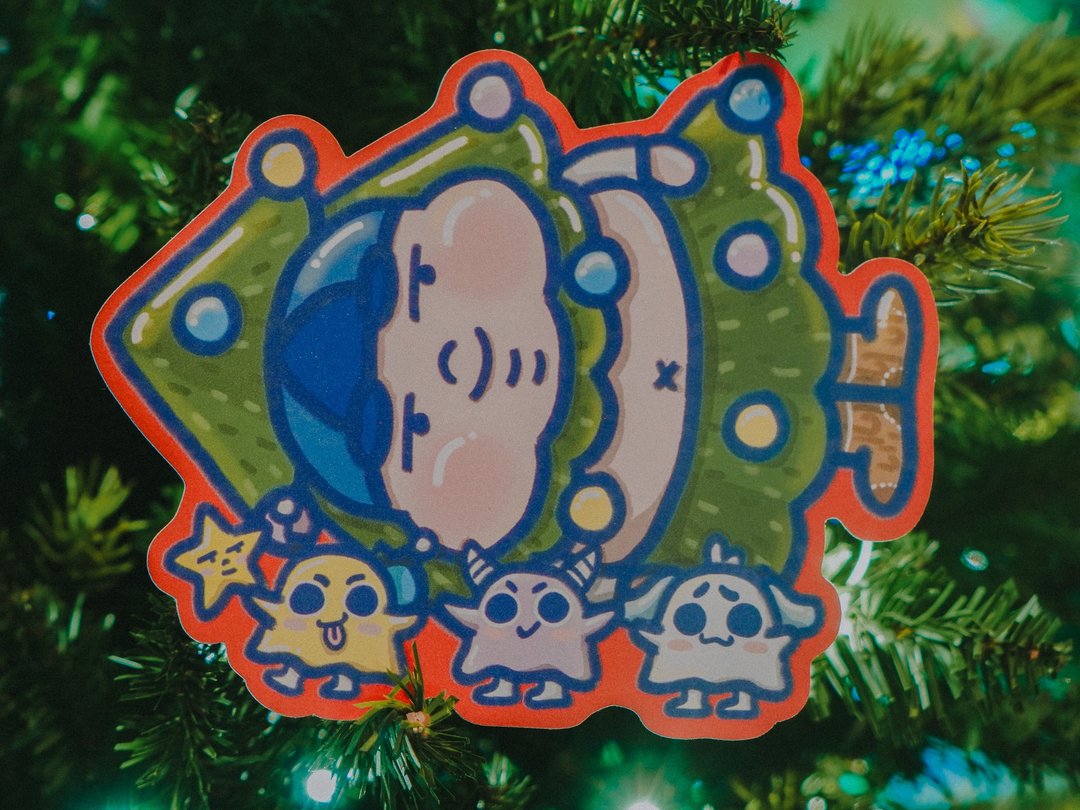 废青Genie 搬运圣诞树 圣诞贺卡 Christmas Card - 卡片/明信片 - 纸 多色