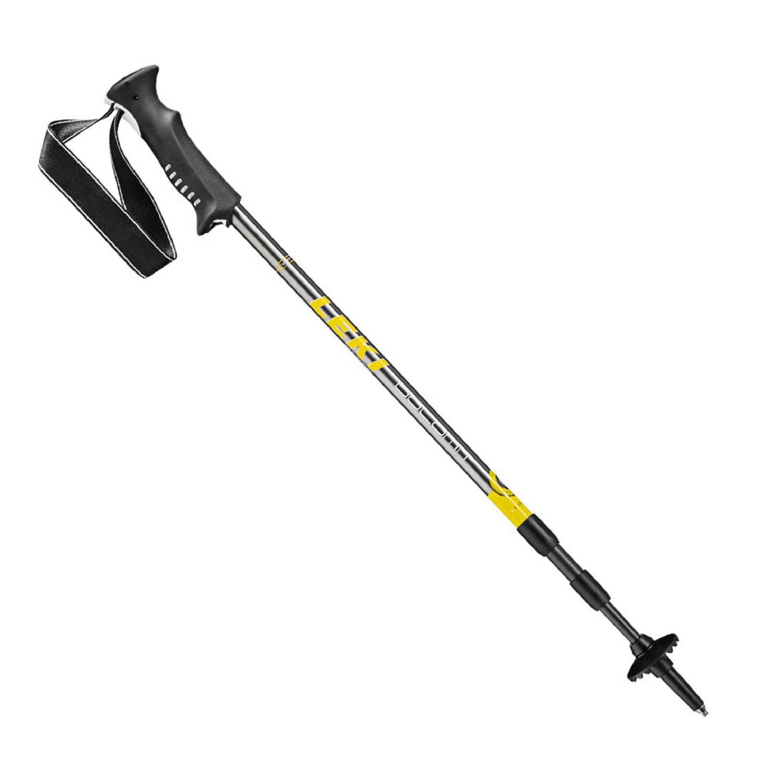 【LEKI】DOLOMIT LITE 泡棉握把铝合金无避震旋转登山杖 - 露营用品 - 铝合金 灰色