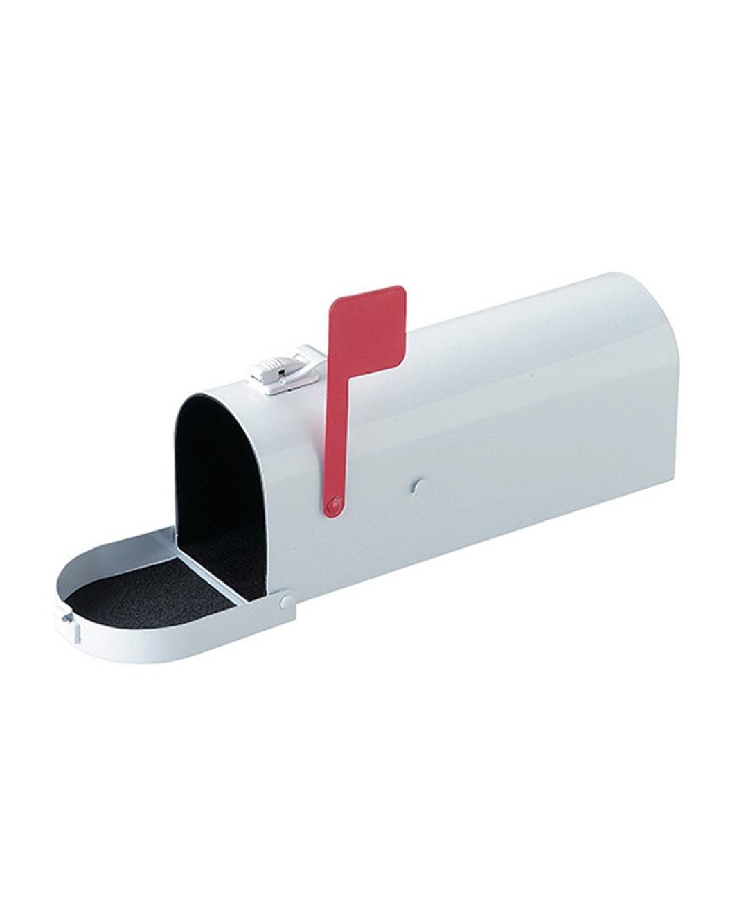 SUSS-日本Magnets 美国复古信箱造型收纳盒/铅笔盒/笔袋(白) - 铅笔盒/笔袋 - 其他金属 白色