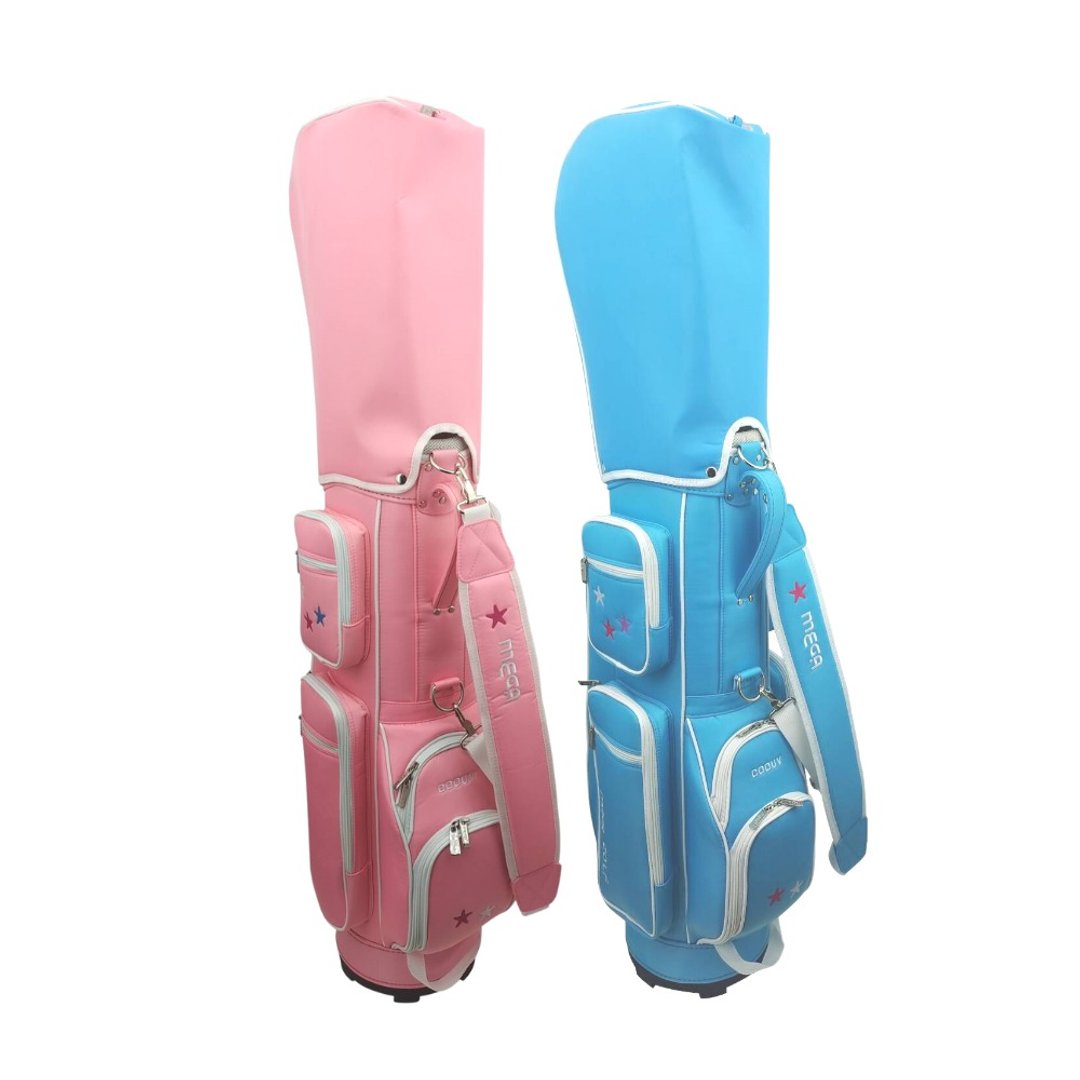 【MEGA GOLF】海洋之星轻量九寸高尔夫球杆袋 - 运动/健身用品 - 其他材质 粉红色