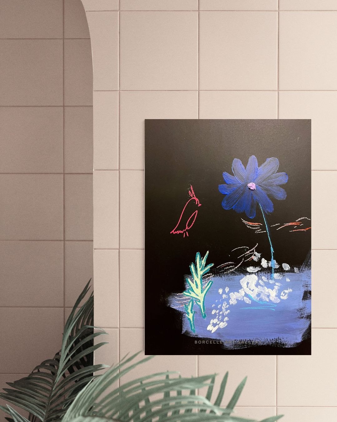 神秘花园 / 数位微喷插画艺术纸海报 - 海报/装饰画/版画 - 纸 多色