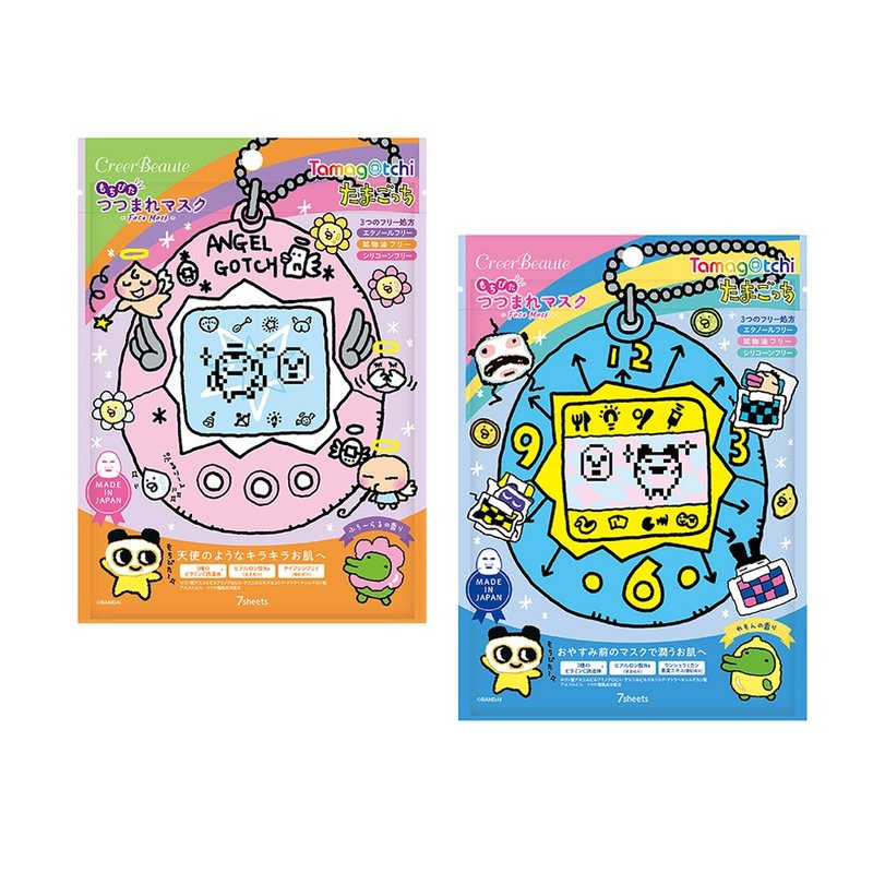 塔麻可吉保湿面膜7枚入(日本制)(限量)-两款 - 面膜/冻膜 - 其他人造纤维 透明