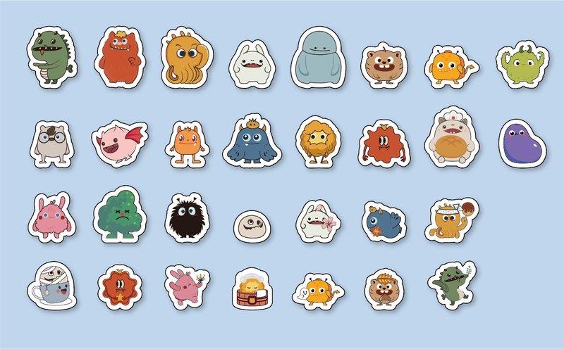 贴纸 - 多款 - 贴纸 - 纸 多色
