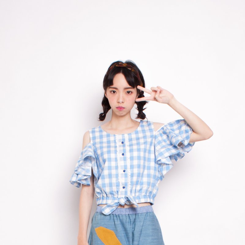 JOJA│没时间耍文青取名字：日本老布手工弹性发带 - 发饰 - 棉．麻 咖啡色