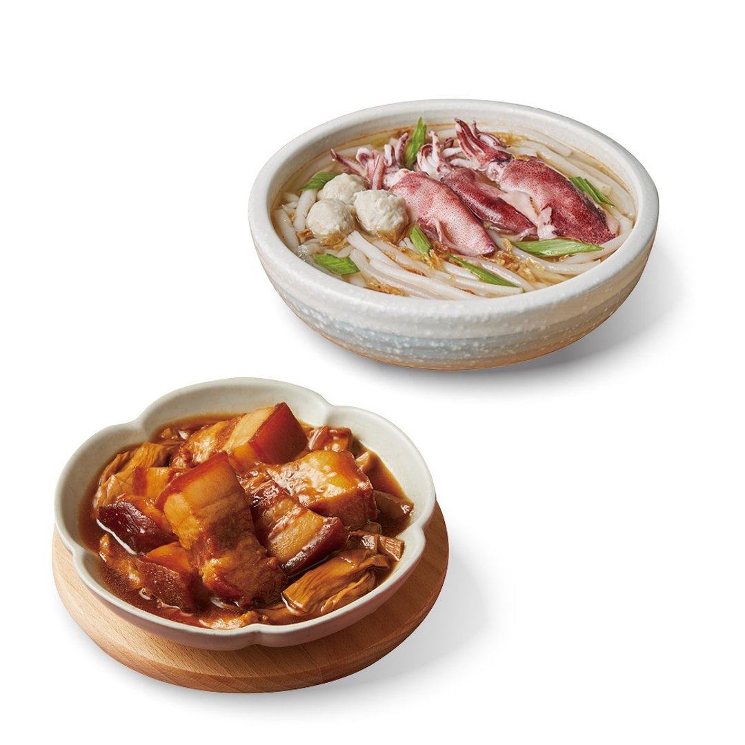 【锦霞楼】经典菜2件组(小卷炊粉+笋干封肉) - 其他 - 其他材质 红色
