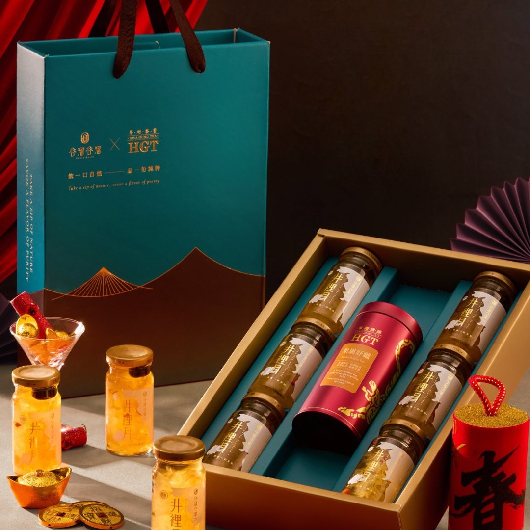 【谷溜谷溜X华刚茶业】自然之山联名礼盒-梨享成真/果岚好蕴 - 健康/养生 - 新鲜食材 
