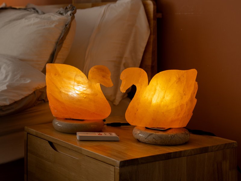 鸳鸯套组 - 安定 | 床头灯 | 赠礼推荐 | 遥控操作 | 疗愈盐灯系 - 灯具/灯饰 - 其他材质 橘色