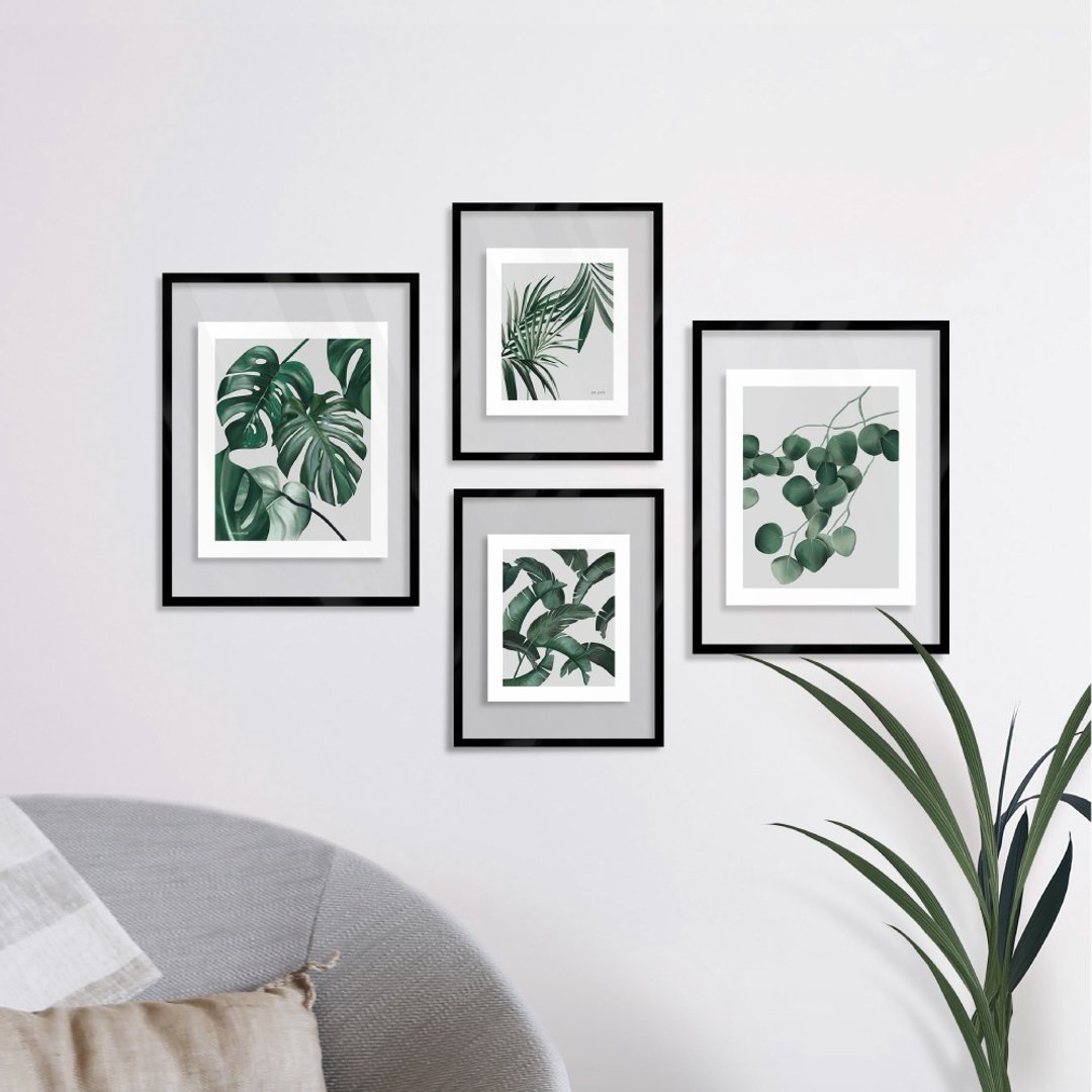 植物系 压克力相框 无框画 餐厅 居家 办公室 墙面装饰 - 画框/相框 - 塑料 白色