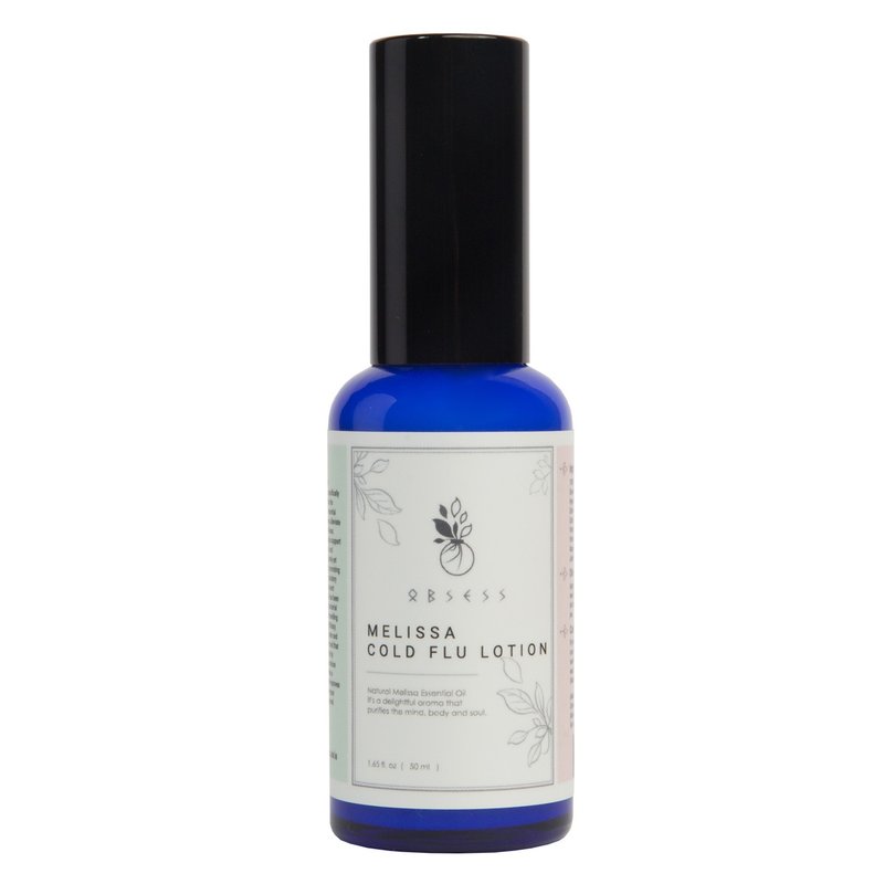 【防疫】香蜂草深呼吸舒缓乳液组   l  买二就送口罩香氛扣组 - 乳液 - 其他材质 蓝色