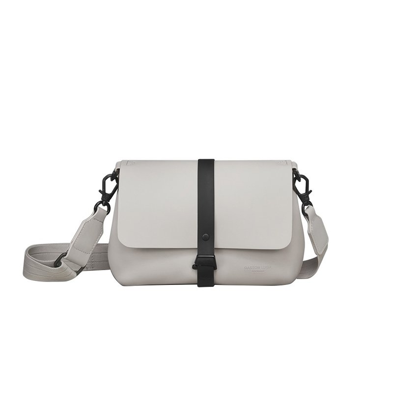 GASTON LUGA Splash Crossbody Bag斜肩/侧背包-灰褐色【现货】 - 侧背包/斜挎包 - 其他材质 灰色