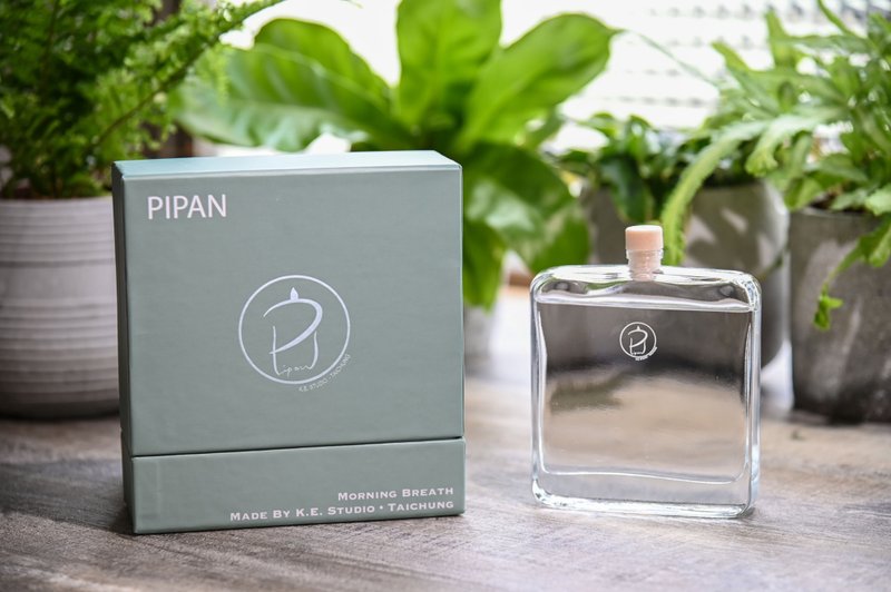 PIPAN-Morning Breath清新晨露香氛室内扩香瓶100ml - 香薰/精油/线香 - 精油 绿色