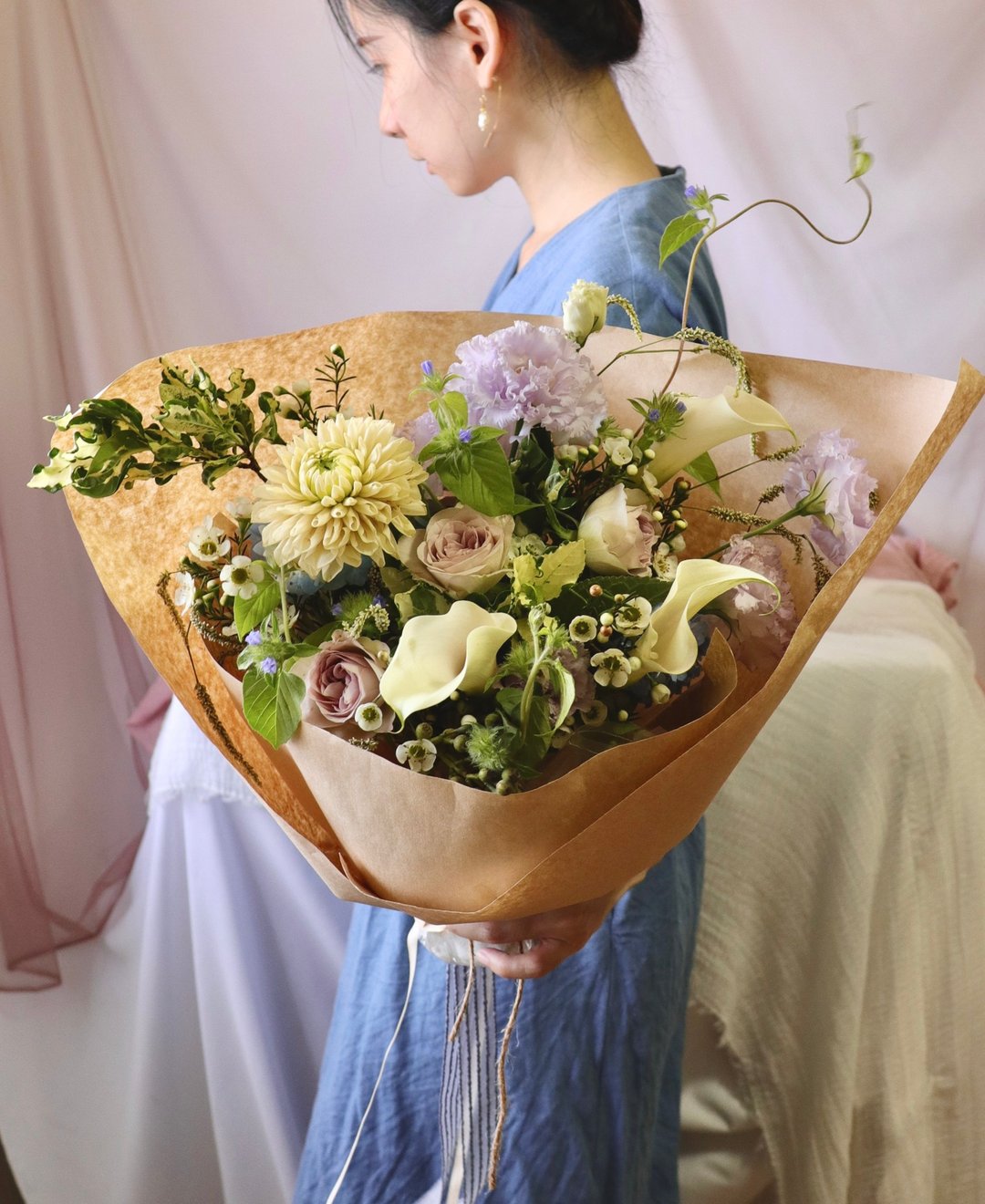 鲜花花束 求婚花束 情人节花束 生日花束 定制花束 祝贺花束 花礼 - 干燥花/捧花 - 植物．花 