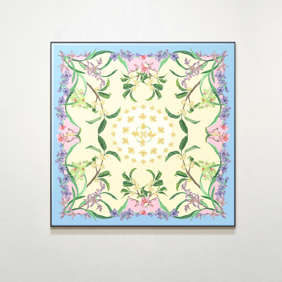 兰桂齐芳 / 吉文考古.插画.客厅.卧室挂画.空间布置.家居布置 - 海报/装饰画/版画 - 防水材质 