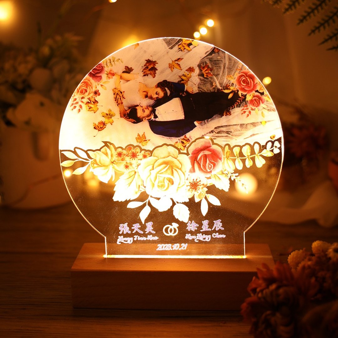 【M.U工坊】宠物小夜灯/订制夜灯/书约夜灯/照片夜灯/压克力夜灯 - 灯具/灯饰 - 其他材质 