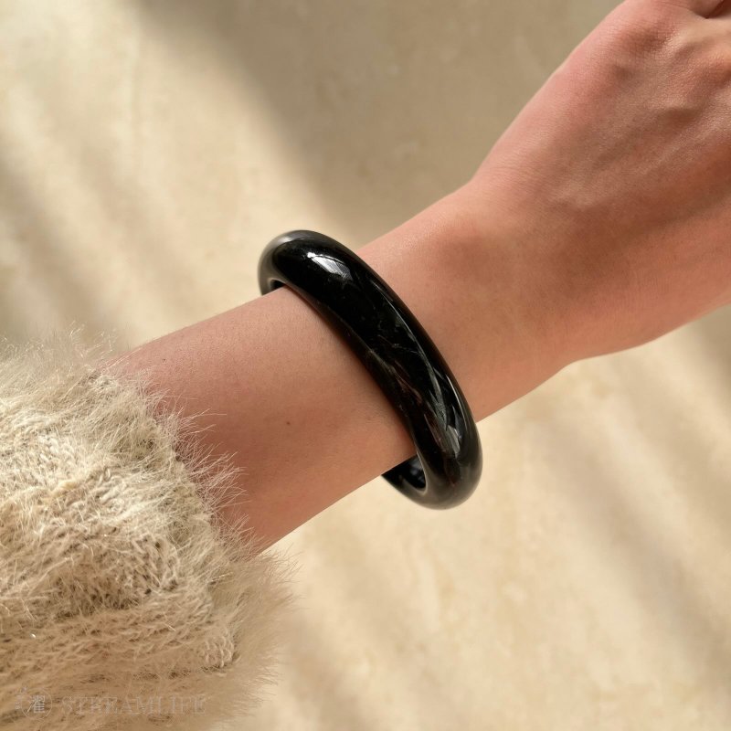 创意新潮 - 满天星 - 墨玉软玉 - 手链/手环 - 玉石 绿色