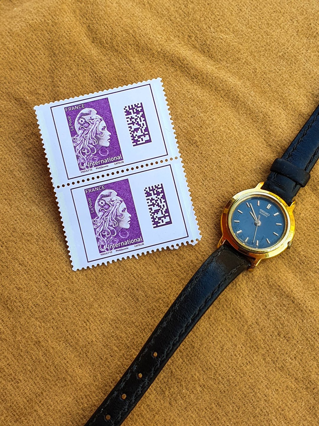 【美国带回 欧美古董饰品/西洋老件】美国品牌 SEIKO 复古女表 - 女表 - 其他材质 金色