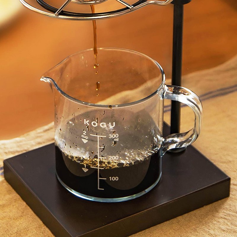 日本下村KOGU 日制Tritan耐热防摔咖啡公杯壶-300ml - 咖啡壶/周边 - 塑料 透明