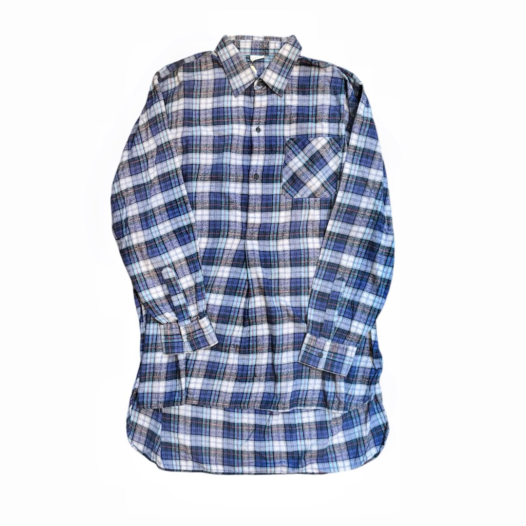 Vintage Europe work pullover shirt古着欧洲工作衬衫 - 男装衬衫 - 棉．麻 多色