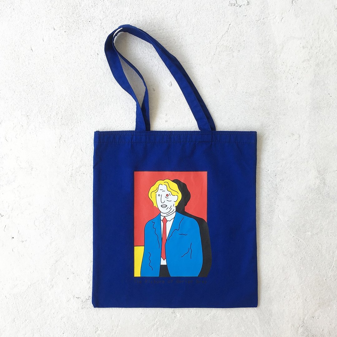 Dorian Gray Tote-Bag (Blue) - 其他 - 棉 蓝色
