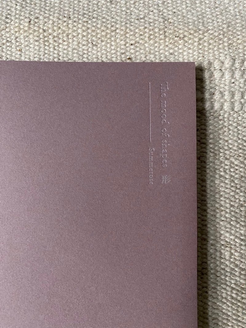 ZINE 形 The mood of shapes - 刊物/书籍 - 纸 